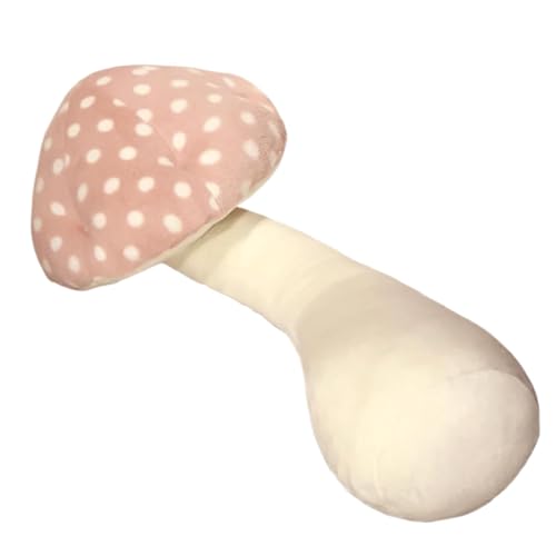 Cute 70cm Mushroom Pillow - Super Soft Plush Throw Pillow, Ideal As A Neck And Head Cushion, Perfect For Cuddling And Home Decor In Living Rooms And Bedrooms Adorable Mushroom Plush Doll Pillow Measur von Mimoqk