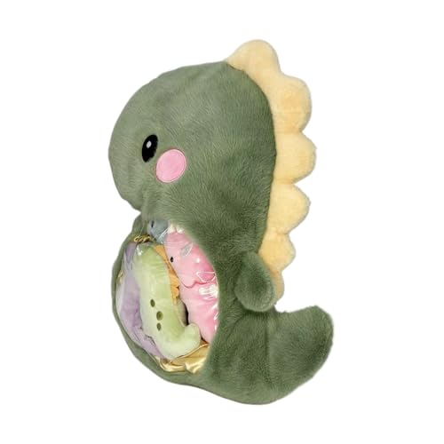 Dinosaur Plush Toy, Stuffed Animal Doll, Cute Decorative Nursery Accent, Cozy Multi-Use Pillow, Soft Huggable Cushion for Sofa Bed, Car, Chair, Desk Room Use, Multicolor Dinosaur Plush Toy, Stuffed Animal Doll, Cute Decorative Nursery Accent, Cozy Multi-Use Pillow, Soft Huggable Cushion for Sofa Bed, Car, Chair, Desk Room Use, Multicolor von Mimoqk