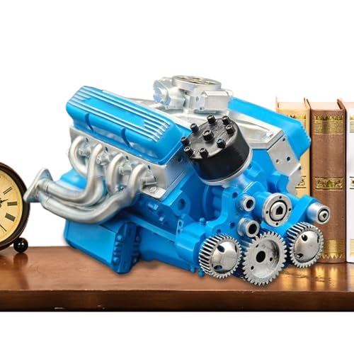 Engine Model, Resin V8 Engine Building Block, Realistisches Design, Bildungswesen, detailliertes Kunsthandwerk, ideal für Kinderzimmer, Wohnzimmer, Buchhandlung, Lernspaß Engine Model, Resin V8 Engine Building Block, Realistisches Design, Bildungswesen, detailliertes Kunsthandwerk, ideal für Kinderzimmer, Wohnzimmer, Buchhandlung, Lernspaß von Mimoqk