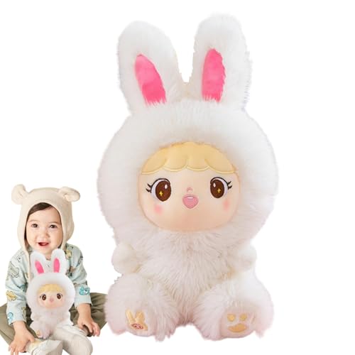 Großer Hase Plüsch | Baby Hase Plüsch | Personalisiertes Hasenspielzeug | Entzückendes Hasen-Plüschtier, flauschiges Hasen-Stofftier, handgemachtes Hasen-Plüschtier, riesiges Hasen-Plüschtier, Hasen- von Mimoqk