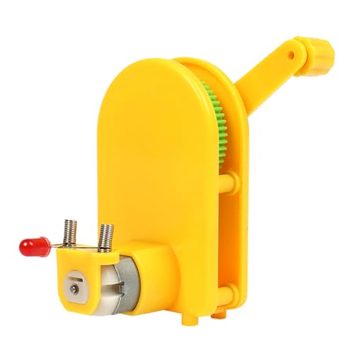 Hand Crank Generator, Educational Building Toy, Experimental Project, Interactive Learning Kit, Battery Power, Great for STEM Education, Science Class, Kids Activity, Boys Girls Hand Crank Generator, Educational Building Toy, Experimental Project, Interactive Learning Kit, Battery Power, Great for STEM Education, Science Class, Kids Activity, Boys Girls von Mimoqk