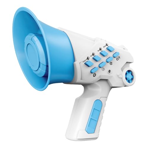 Handheld Loudspeaker, Voice Changing Megaphone, Handheld Loudspeaker Megaphone, Voice Changing Amplifier Toy for Kids, Roleplay, Trick Jokes, and Prank Props von Mimoqk