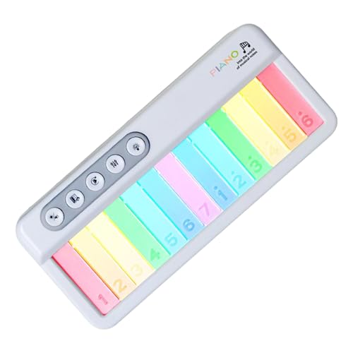 Kids Musical Instruments, Musical Toys, Touch Screen Light Keyboard for Kids, Interactive Educational Musical Toy for Boys and Girls, Portable Music Instrument for Learning and Play von Mimoqk