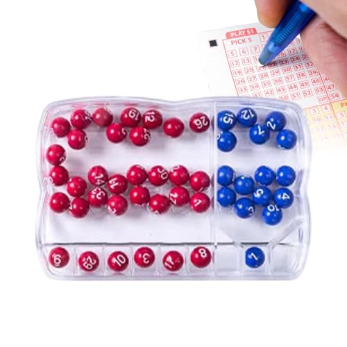 Lottery Selector for Drawings, Easy Lottery Number Picker, Lottery Selection Ball Toy, Manual Lottery Ball Picker, Automatic Lottery Ball Picker, Easy Lottery Number Picker, Lottery Number Drawing Toy von Mimoqk