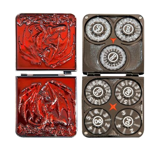 Metal Dice - Familienspiele für Heimspiele, Partyabende mit Magnetkasten, Taschenwürfel Set für Erwachsene Teenager Freunde Hausreisen, Feiertagswochenende Spiele, Compact -Aufbewahrungskoffer Metal Dice - Familienspiele für Heimspiele, Partyabende mit Magnetkasten, Taschenwürfel Set für Erwachsene Teenager Freunde Hausreisen, Feiertagswochenende Spiele, Compact -Aufbewahrungskoffer von Mimoqk