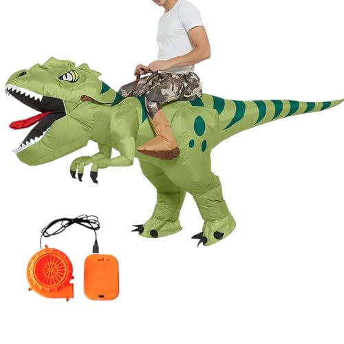 Mimoqk Aufblasbares Dinosaurierkostüm für Erwachsene | aufblasbares Dinosaurierkostüm – lustiges Outfit zum Anziehen für Veranstaltungen Halloween Geburtstag Cosplay Weihnachten Shows Mimoqk Aufblasbares Dinosaurierkostüm für Erwachsene | aufblasbares Dinosaurierkostüm – lustiges Outfit zum Anziehen für Veranstaltungen Halloween Geburtstag Cosplay Weihnachten Shows von Mimoqk