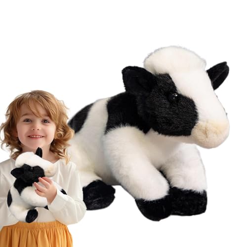 Mimoqk Cow Plush, Yak Stuffed Animal, 8.6-Inch Cute Animal Stuffed Cow, Small Plushie for Bedtime Cuddles, Yak Stuffed Animal for Kids and Adults, Cuddly Plush Toy for All Ages von Mimoqk