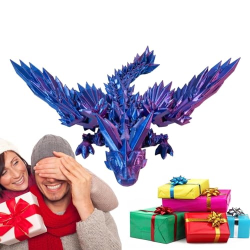 Mimoqk Drachenei bedruckt, flexible Drachen, bedruckt in | Schönes Fidget Drachen-Spielzeug | Jahr des Anti-Stress Drachen für und Erwachsene, Geschenk zur Heimdekoration von Mimoqk