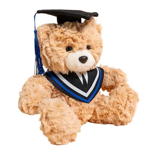 Mimoqk Graduation Plush, Celebration Animal Doll, Soft Stuffed Gift with Cap and Gown, Cute Keepsake Display Item for School Ceremony Decoration, Friends, 9.84x7.87x5.91 Inches Mimoqk Graduation Plush, Celebration Animal Doll, Soft Stuffed Gift with Cap and Gown, Cute Keepsake Display Item for School Ceremony Decoration, Friends, 9.84x7.87x5.91 Inches von Mimoqk