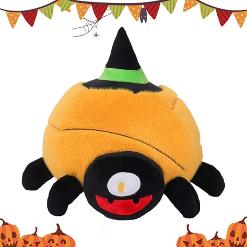 Mimoqk Halloween Plüsch, Halloween, einzigartiges Pumpkin Stuffed Tier, Tombstone Plüschtier, Ghost Stuffed Tier, Bat-Plüsch-Spielzeug, Sammlerstück, Halloween-Spielzeug, für Kinder von Mimoqk