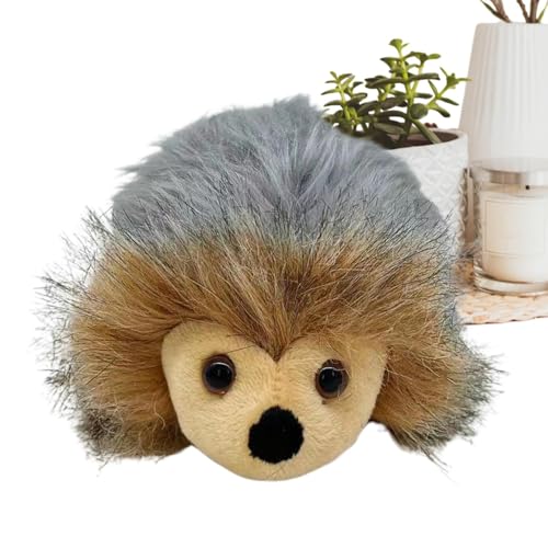 Mimoqk Hedgehog Plush Doll, Soft Animal Toys, Stuffed Hedgehog, Simulation Plush Toy, Hedgehog Stuffed Animal, Animal Plush Doll, Plush Stuffed Hedgehog, Soft Plush Toys, for Children, Women Girl von Mimoqk