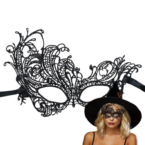 Mimoqk Lace Augenmaske | Damen Cosplay Gesichtsmaske - Augenmaske für Party Cosplay Bühnenauftritte Halloween Weihnachten Mimoqk Lace Augenmaske | Damen Cosplay Gesichtsmaske - Augenmaske für Party Cosplay Bühnenauftritte Halloween Weihnachten von Mimoqk