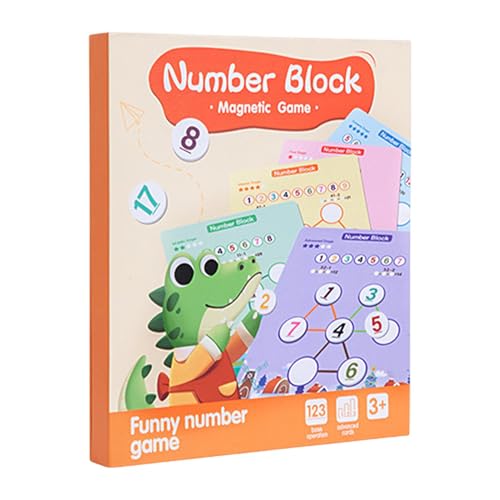 Mimoqk Math Games for Kids 5-7, Toddler Counting Toys, Kindergarten Math Teaching Materials, Educational Board, Fun Learning Activities, Ideal for Boys and Girls, Interactive Play von Mimoqk