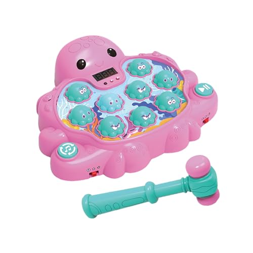 Mimoqk Maulwurf Hauen Spiel | Maulwurf Spielzeug Für Kinder - Tintenfisch Form Hand Auge Koordination Lernspiel Für Kinder Vorschule Zuhause Unterwegs Mädchen Junge Entwicklung Fähigkeiten Mimoqk Maulwurf Hauen Spiel | Maulwurf Spielzeug Für Kinder - Tintenfisch Form Hand Auge Koordination Lernspiel Für Kinder Vorschule Zuhause Unterwegs Mädchen Junge Entwicklung Fähigkeiten von Mimoqk