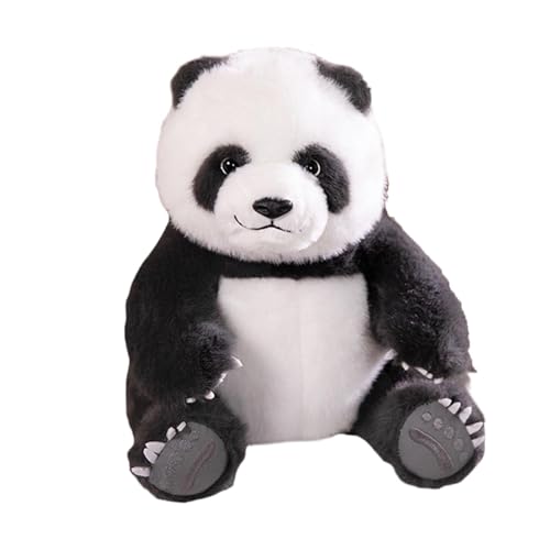 Mimoqk Panda aus Plüsch, Panda, Panda-Spielzeug, Panda-Spielzeug, Kuscheltier, dekorativ, niedliches Panda-Kissen, Plüschtier für Schlafzimmer, Innenraum, Haus und mehr von Mimoqk