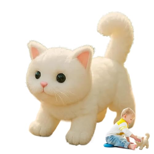 Mimoqk Realistischer Roboter-Katze,Elektronische Katze Kuscheltier Mit Realistischer Mimik | Süßes Kuscheltier Für Kinderzimmer Homeoffice Mädchen Geschenkidee Zu Weihnachten Valentinstag Geburtstag Mimoqk Realistischer Roboter-Katze,Elektronische Katze Kuscheltier Mit Realistischer Mimik | Süßes Kuscheltier Für Kinderzimmer Homeoffice Mädchen Geschenkidee Zu Weihnachten Valentinstag Geburtstag von Mimoqk