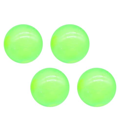 Mimoqk Sticky Ball, Stress Relief Toys, Glowing Stress Balls, Sensory Sticky Ball, Ceiling Sticky Balls, Stress Relief Balls, 4 Glowing Sticky Stress Balls for Ceiling Play and Sensory Relief von Mimoqk