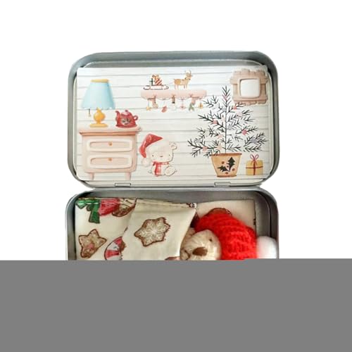 Mimoqk Taschenbär, Kleine Taschenbär-,Kleine Tierpuppen-Plüschtiere | Taschenbär-skarten-Set, Weihnachtsbox-Bär-Plüschpuppe, weiche Stoffpuppen-Plüschtiere für Kinder Mimoqk Taschenbär, Kleine Taschenbär-,Kleine Tierpuppen-Plüschtiere | Taschenbär-skarten-Set, Weihnachtsbox-Bär-Plüschpuppe, weiche Stoffpuppen-Plüschtiere für Kinder von Mimoqk