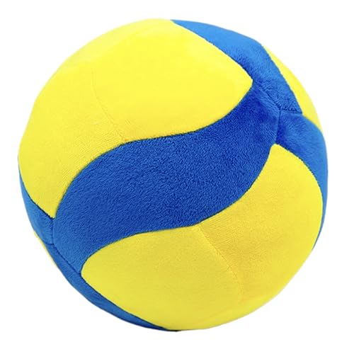 Mimoqk Volleyball Plush, Sports Stuffed Toy, Soft Doll Pillow, Cute Home Decoration, Funny Hugging Cushion, Kids Teens Adults for Birthday Holiday Party Mimoqk Volleyball Plush, Sports Stuffed Toy, Soft Doll Pillow, Cute Home Decoration, Funny Hugging Cushion, Kids Teens Adults for Birthday Holiday Party von Mimoqk