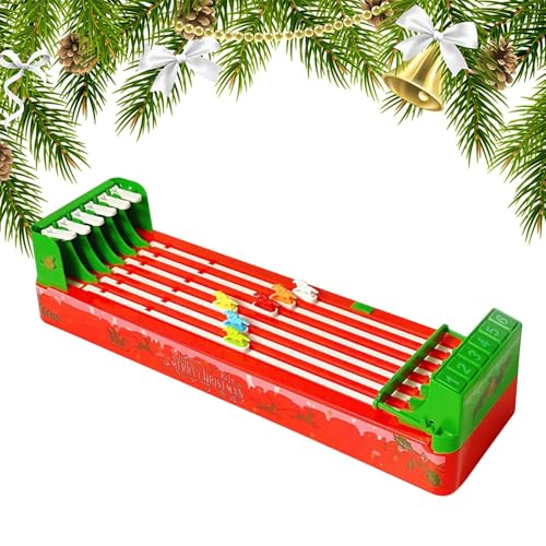 Mimoqk rennen Brettspiel - Mini Tischrennen Spielzeug - Tragbares 6-Tischspiel für Familie Jugendliche Erwachsene Kinder 3+ Jahre Partynacht Geschenk Weihnachten Mimoqk rennen Brettspiel - Mini Tischrennen Spielzeug - Tragbares 6-Tischspiel für Familie Jugendliche Erwachsene Kinder 3+ Jahre Partynacht Geschenk Weihnachten von Mimoqk