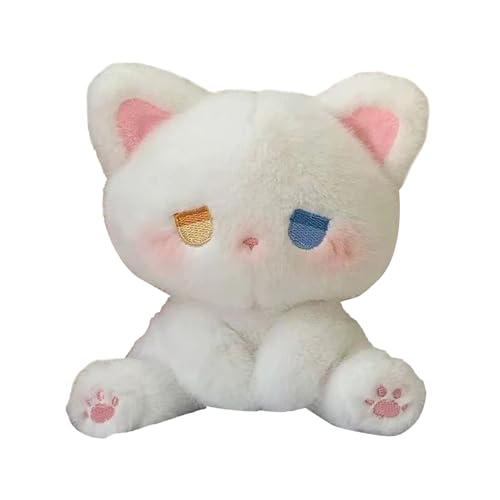 Plush Cat Toy, Stuffed Animal Doll, Ultra Soft Skin Friendly Cushion, Interactive Companion Decor, Medium Size for Sofa, Bed, Dining Table, Living Room Display Use Plush Cat Toy, Stuffed Animal Doll, Ultra Soft Skin Friendly Cushion, Interactive Companion Decor, Medium Size for Sofa, Bed, Dining Table, Living Room Display Use von Mimoqk
