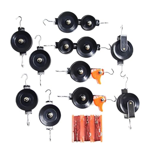 Pulley Block Set, Physik Pulley Set, Lernset, Physik, Wissenschaft Lernspielzeug, Physik Lab Science Kits für Primary und Secondary School Students von Mimoqk