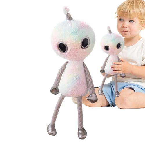 Stuffed Alien Soft Toy, Huggable Alien Plush, Comfortable Touch Alien Toy, Kids Alien Party Favors, Comfortable Touch Huggable Alien Plush Toy for Bedroom and Living Room von Mimoqk