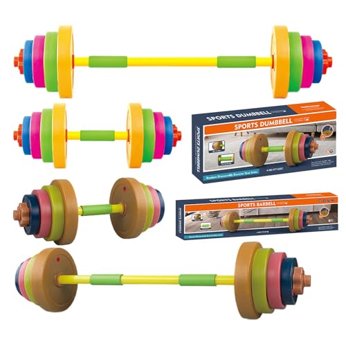 Toy Dumbbell for Kids, Adjustable Workout Toy, Adjustable Kids Dumbbells, Kids Dumbbell Weights Set, Best Adjustable Toy Dumbbell Kids Workout Dumbbell Weights Set for Physical Activity and Exercise von Mimoqk