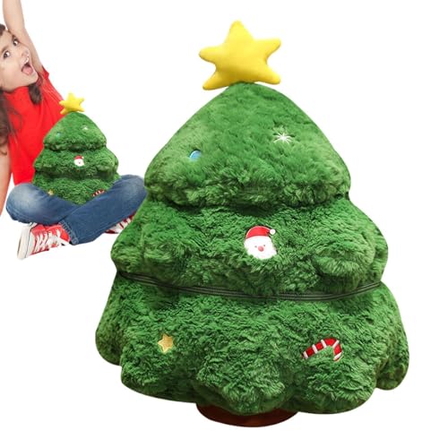 Weihnachts-Plüschtier, Plüschtiere, Plüschtiere, Weihnachtsbaum-Puppe, Stuffed Christmas Toys, Christmas Tree Plush Doll und Cartoon Stuffed Toys for Holiday Decor von Mimoqk