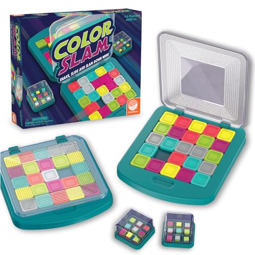 MindWare Color Slam Schiebe-Puzzle-Spiel ab 6 Jahren von MindWare