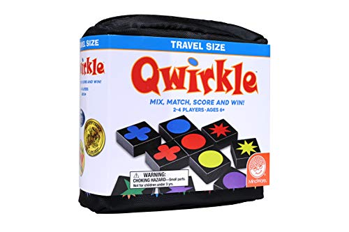 Mindware, Qwirkle: Travel (NEW), Board Game, Ages 6+, 2-4 Players, 45 Minutes Playing Time von MindWare