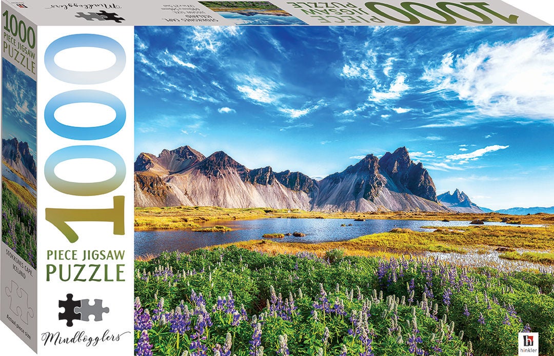 Mindbogglers Puzzle Stokksnes Cape Iceland 1000 Teile von Mindbogglers