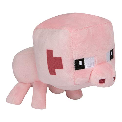 JINX 9582 Minecraft Mini Crafter Pig / Schwein, 13 cm Plüsch von Minecraft