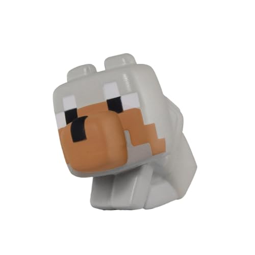 Just toys Minecraft Mega SquishMe Tamed Wolf, Einheitsgröße, Grau, JTMIN-3588 Just toys Minecraft Mega SquishMe Tamed Wolf, Einheitsgröße, Grau, JTMIN-3588 von Minecraft