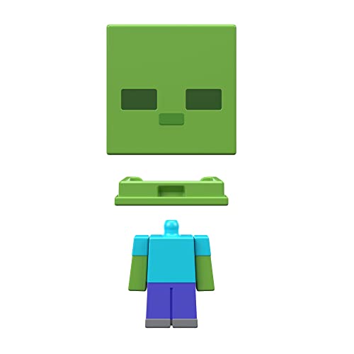 Minecraft - MINECRAFT Mob Head Minis Zombie HDV78 Actionfigur von Minecraft