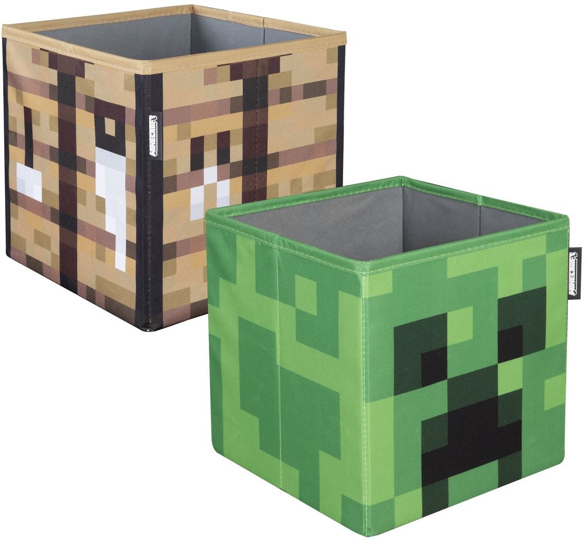 Minecraft Aufbewahrungsboxen 2er-Pack von Minecraft