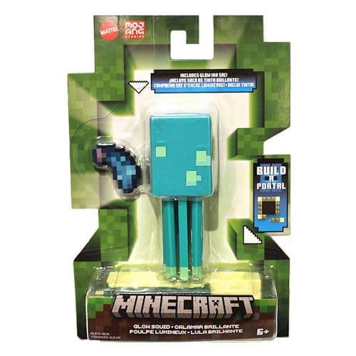 Minecraft Mattel Gelenkfigur mit Baupapierwürfeln, Sortiert, S (HLB16) von Minecraft