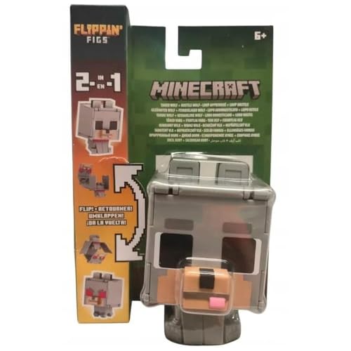 Minecraft Vanilla Flippin Figs Hostel Wolf und gezähmter Wolf Actionfigur ab 6 Jahren Minecraft Vanilla Flippin Figs Hostel Wolf und gezähmter Wolf Actionfigur ab 6 Jahren von Minecraft