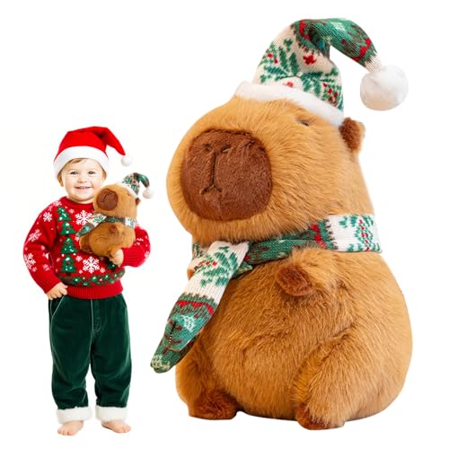 Mineup 25cm Capybara Kuscheltier, Capybara Plüschtie, Capybara Plushie Puppen, Niedlichen Capybara Plushie, Simulation Tier Capybara Puppen, Weihnachten Geschenk für Mädchen Jungen Mineup 25cm Capybara Kuscheltier, Capybara Plüschtie, Capybara Plushie Puppen, Niedlichen Capybara Plushie, Simulation Tier Capybara Puppen, Weihnachten Geschenk für Mädchen Jungen von Mineup