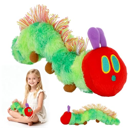Mineup 27 cm Raupe Nimmersatt Kuscheltier, Kleine Raupe Plüschtier, Plüsch Raupen Spielfigur, Weiche Raupen Kuscheltier, Plüsch Kuschelkissen Gefüllte Für Jungen Mädchen Geburtstag Und Weihnachten Mineup 27 cm Raupe Nimmersatt Kuscheltier, Kleine Raupe Plüschtier, Plüsch Raupen Spielfigur, Weiche Raupen Kuscheltier, Plüsch Kuschelkissen Gefüllte Für Jungen Mädchen Geburtstag Und Weihnachten von Mineup