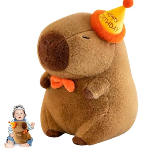 Mineup 30cm Capybara Kuscheltier, Capybara Plüschtie, Capybara Plushie Puppen, Niedlichen Capybara Plushie, Simulation Tier Capybara Puppen, Geschenk für Mädchen Jungen Mineup 30cm Capybara Kuscheltier, Capybara Plüschtie, Capybara Plushie Puppen, Niedlichen Capybara Plushie, Simulation Tier Capybara Puppen, Geschenk für Mädchen Jungen von Mineup