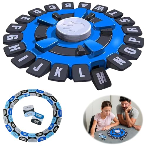 Mineup Denkwortspiel, Tapple-Spiel, Tapple-Wortspiel, Lernbrett Spiele für Kinders Erwachsene, Lustiges Worträtselspiel, Pädagogisches Puzzlespielzeug, Interaktives Lernspiel von Mineup