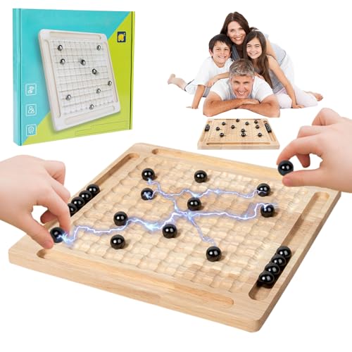 Mineup Magnetisches Schachspiel, Schachbrett Magnetisch, Magnetic Chess Game, Magnet Schach, Puzzle Checkers Spiel Für Erwachsene Kinder Party Reisen Familienfeiern Und CampingausflüGe von Mineup