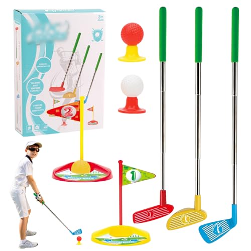 Mineup Minigolf Set Spielzeug für Kinder, 12Pcs Minigolf Kinder 3-8 Jahre, Minigolfschläger, Minigolf für zuhause, Indoor & Outdoor Gartenspiel für Jungen und Mädchen Mineup Minigolf Set Spielzeug für Kinder, 12Pcs Minigolf Kinder 3-8 Jahre, Minigolfschläger, Minigolf für zuhause, Indoor & Outdoor Gartenspiel für Jungen und Mädchen von Mineup