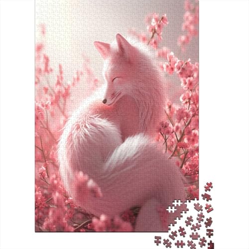 Fuchs Puzzle 1000 Teile,Puzzle Für Erwachsene, Impossible Puzzle,Puzzle 1000 Puzzle Home Dekoration Puzzle,Erwachsenenpuzzle Puzzel 1000pcs (75x50cm) von MingSheng