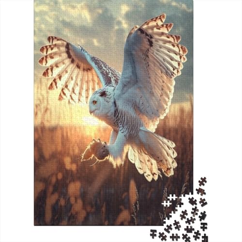 White Eule Puzzlespiel 1000 Teile Puzzle Für Erwachsene Und Kinder Ab 14 Jahren, Puzzle Erwachsenen Puzzlespi Puzzel 1000pcs (75x50cm) von MingSheng