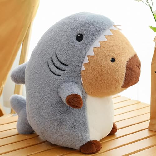 Capybara Plüschtier, 35cm Niedliche Capybara Kuscheltier, Capybara Plüsch Kissen Spielzeug, Weiche Stofftier Plüsch Puppe Geschenke Zur Weihnachten Für Junge Mädchen von Mingchengheng