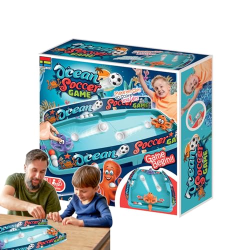 Mingchengheng Octopus-Fußball-Brettspiel, Octopus-Fußballspiel - Interaktive Tischfußballspiele | Tischfußball-Indoor-Fußball-Brettspiel für Kinder, interaktives Flipperspiel von Mingchengheng