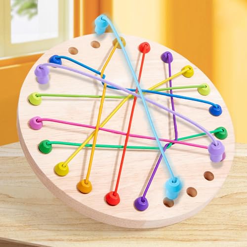 Seil-Entwirrungsspiel, Seil-Puzzle-Spiel, Twisted Rope Spiel,Knots Rope Untangling Strategie-Brettspiel,Seil Puzzlespiel,Verdrehtes Seil-Sortier-Puzzle-Spiel,Interaktives Seilspiel von Mingchengheng