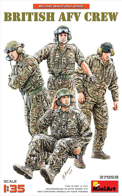 British AFV Crew von Mini Art